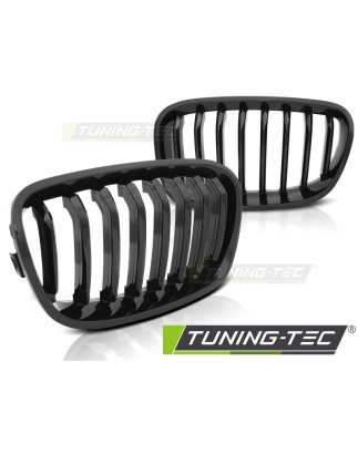 Griglia Frontale Nero Lucido Nero per BMW Serie 1 F20 F21 2011-12/2014 (Cod. TT-GRBM79)