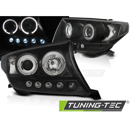 Fari Anteriori Angel Eyes per Toyota Land Cruiser Fj200 2007-2012 (Cod. TT-LPTO33)