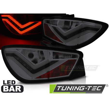 Fanali Posteriori LED per Seat Ibiza 6J 3D 06/2008-2012 (Cod. TT-LDSE23)