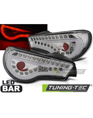 Fanali Posteriori LED Cromato per Toyota Gt86 2012-2016 (Cod. TT-LDTO12)