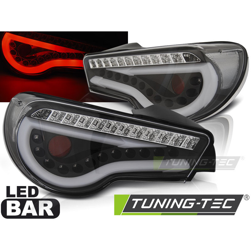 Fanali Posteriori LED Nero per Toyota Gt86 Seq 2012-2016 (Cod. TT-LDTO13)