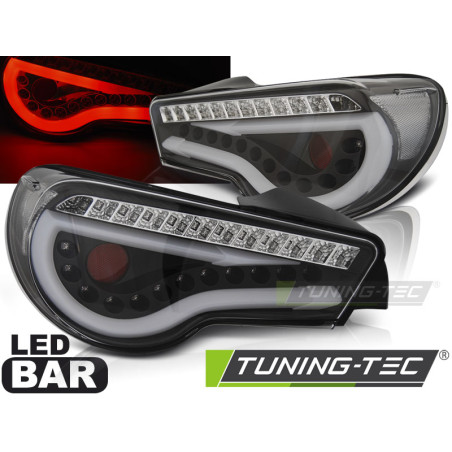 Fanali Posteriori LED Nero per Toyota Gt86 Seq 2012-2016 (Cod. TT-LDTO13)