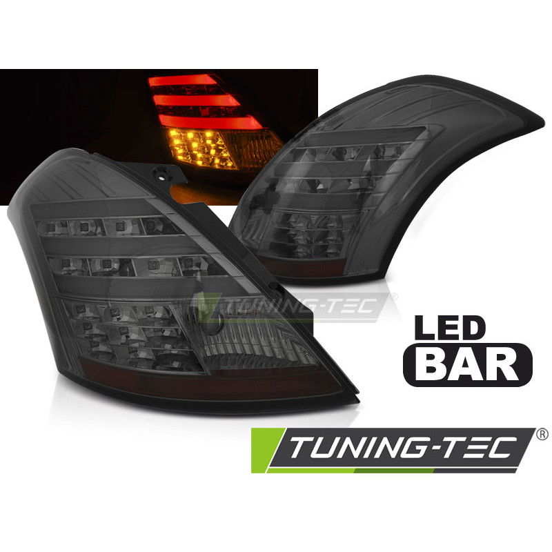 Fanali Posteriori LED per Suzuki Swift V Dal 2010 (Cod. TT-LDSI07)