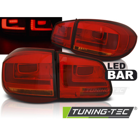 Fanali Posteriori LED per Volkswagen Tiguan 2007-07/2011 (Cod. TT-LDVWH1)