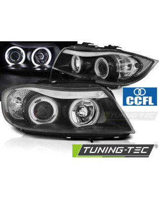 Fari Anteriori Angel Eyes per BMW E90/E91 2005-2008 (Cod. TT-LPBMH7)
