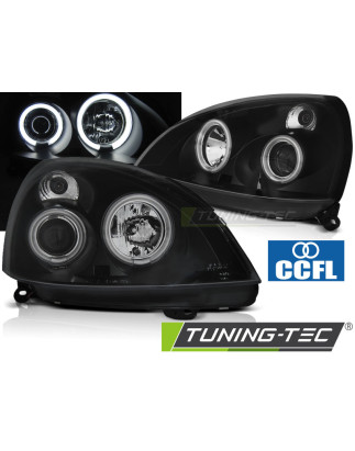 Fari Anteriori Angel Eyes per Renault Clio Ii Ccfl 06/2001-09/2005 (Cod. TT-LPRE34)