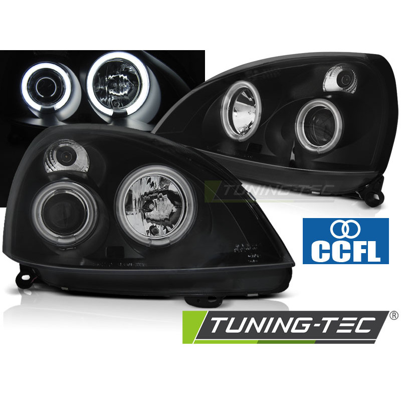Fari Anteriori Angel Eyes per Renault Clio Ii Ccfl 06/2001-09/2005 (Cod. TT-LPRE34)