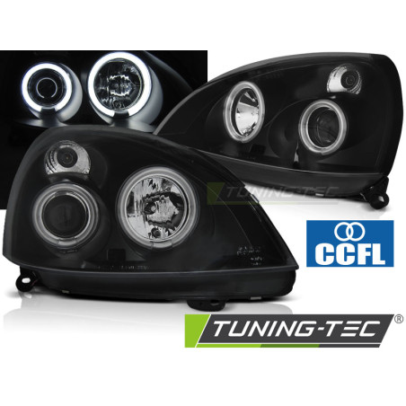 Fari Anteriori Angel Eyes per Renault Clio Ii Ccfl 06/2001-09/2005 (Cod. TT-LPRE34)