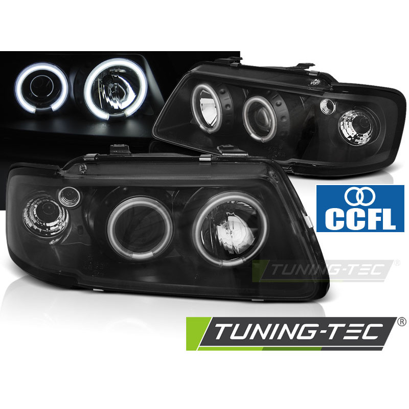 Fari Anteriori Angel Eyes per Audi A3 8L 08/1996-08/2000 (Cod. TT-LPAUD9)