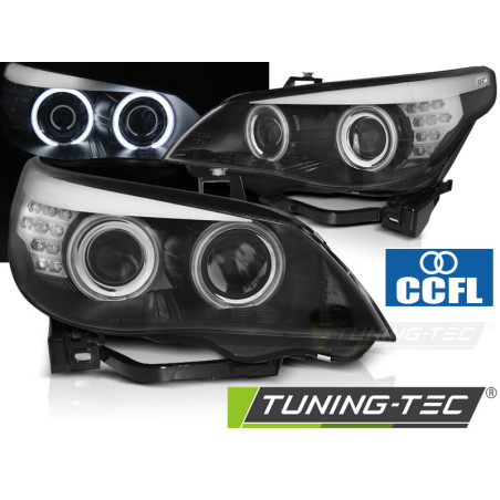Fari Anteriori Angel Eyes per BMW E60/E61 2003-2007 (Cod. TT-LPBMH9)