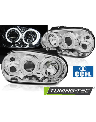Fari Anteriori Angel Eyes per Volkswagen Golf 4 09/1997-09/2003 (Cod. TT-LPVWN7)