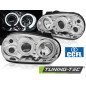 Fari Anteriori Angel Eyes per Volkswagen Golf 4 09/1997-09/2003 (Cod. TT-LPVWN7)
