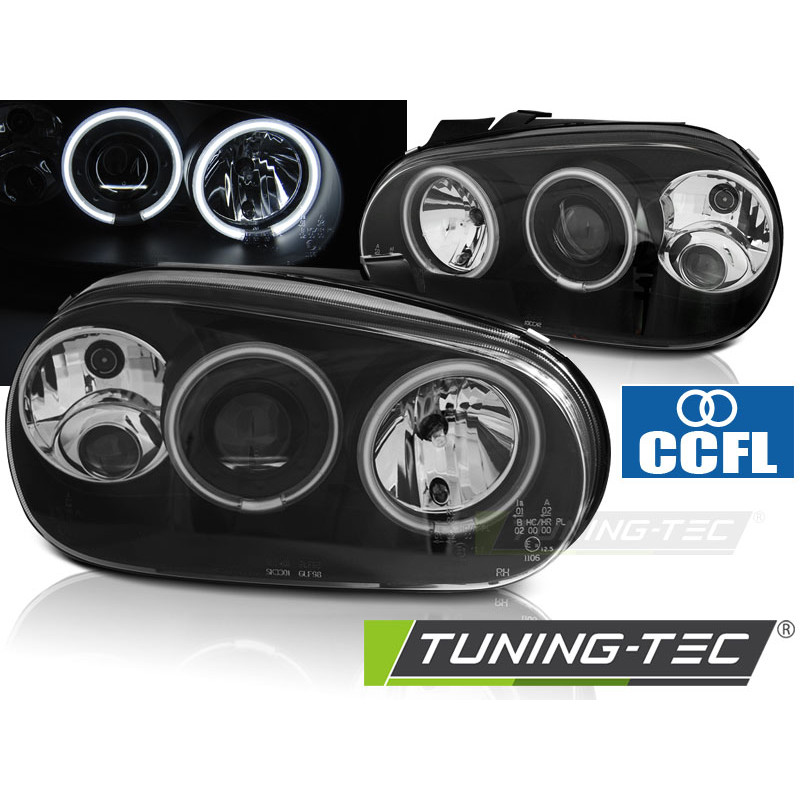 Fari Anteriori Angel Eyes per Volkswagen Golf 4 09/1997-09/2003 (Cod. TT-LPVWN8)