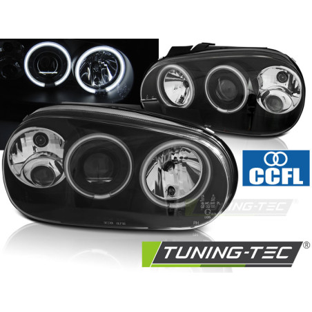 Fari Anteriori Angel Eyes per Volkswagen Golf 4 09/1997-09/2003 (Cod. TT-LPVWN8)