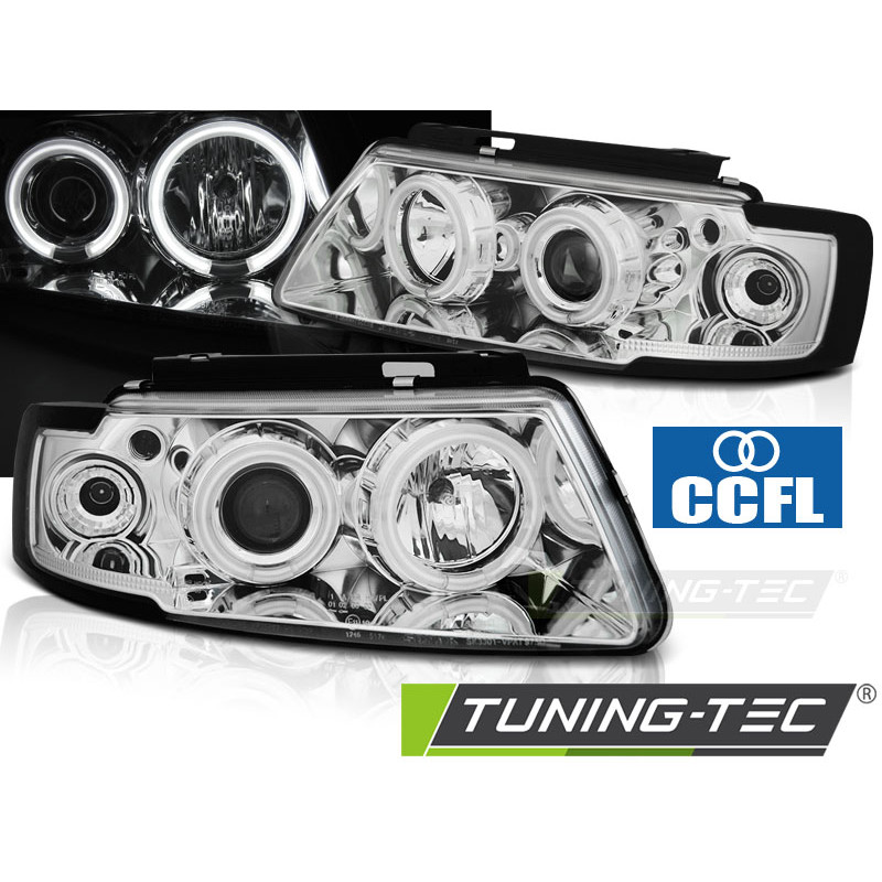 Fari Anteriori Angel Eyes per Volkswagen Passat B5 3B 11/1996-08/2000 (Cod. TT-LPVWN9)