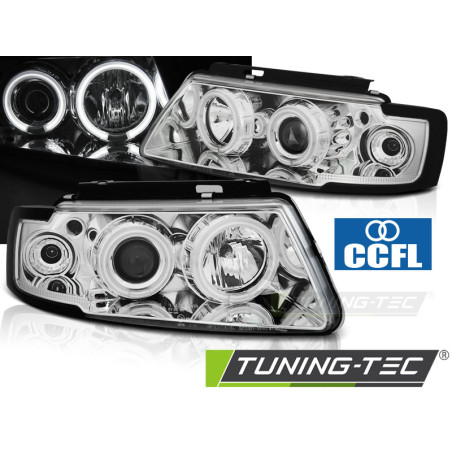Fari Anteriori Angel Eyes per Volkswagen Passat B5 3B 11/1996-08/2000 (Cod. TT-LPVWN9)