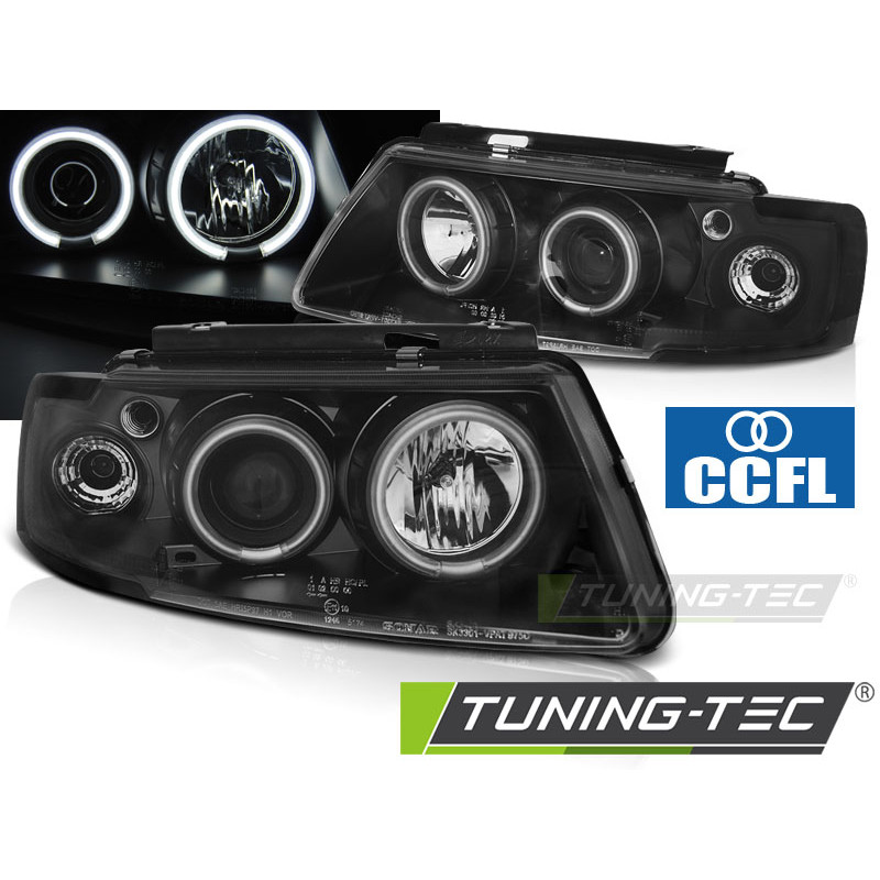 Fari Anteriori Angel Eyes per Volkswagen Passat B5 3B 1996-08/2000 (Cod. TT-LPVWO0)