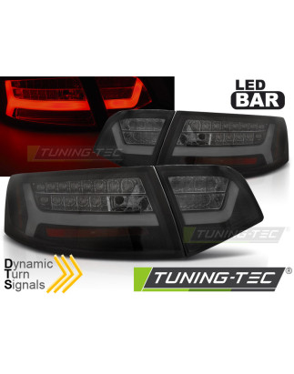 Fanali Posteriori LED Nero per Audi A6 2008-2011 (Cod. TT-LDAUF5)