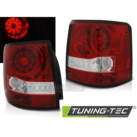 Fanali Posteriori LED Rosso/bianco per Land Rover Range Rover 2005-2009 (Cod. TT-LDLR08)