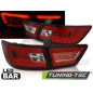 Fanali Posteriori LED Rosso/bianco per Renault Clio Iv 2013-2016 (Cod. TT-LDRE02)
