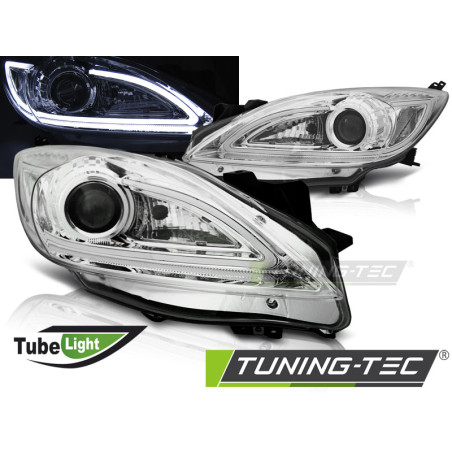 Fanali Posteriori Cromato per Mazda 3 2009-10/2013 (Cod. TT-LPMA08)