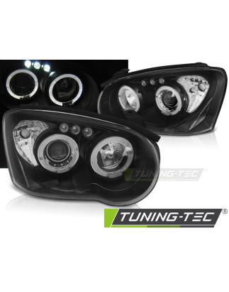 Fari Anteriori Angel Eyes per Subaru Impreza Ii Gd Gg 2003-2005 (Cod. TT-LPSU04)