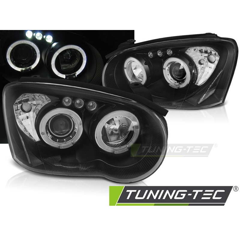 Fari Anteriori Angel Eyes per Subaru Impreza Ii Gd Gg 2003-2005 (Cod. TT-LPSU04)