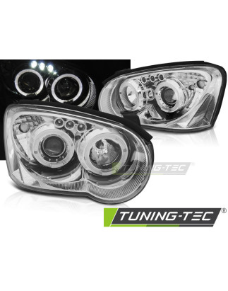Fari Anteriori Angel Eyes per Subaru Impreza Ii Gd Gg 2003-2005 (Cod. TT-LPSU03)