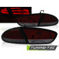 Fanali Posteriori LED Rosso Fumé per Seat Leon 03/2009-2012 (Cod. TT-LDSE27)