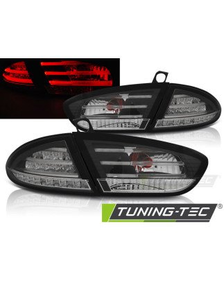 Fanali Posteriori LED Nero per Seat Leon 03/2009-2012 (Cod. TT-LDSE29)