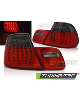Fanali Posteriori LED Rosso Fumé per BMW E46 04/2003-2006 (Cod. TT-LDBMF2)