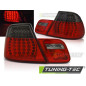 Fanali Posteriori LED Rosso Fumé per BMW E46 04/2003-2006 (Cod. TT-LDBMF2)