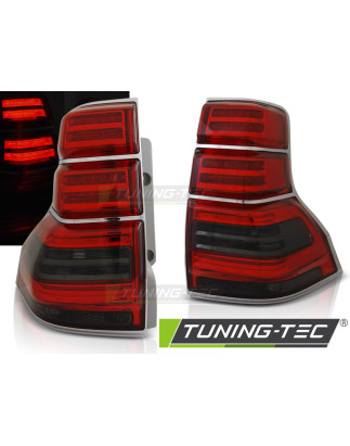 Fanali Posteriori LED Rosso Fumé per Toyota Land Cruiser 150 2009-2013 (Cod. TT-LDTO21)