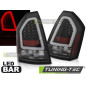 Fanali Posteriori LED Nero per Chrysler 300C 2005-2008 (Cod. TT-LDCH19)