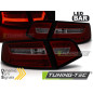 Fanali Posteriori LED Rosso Fumé per Audi A6 2008-2011 (Cod. TT-LDAUF3)