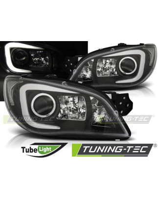 Fanali Posteriori Nero per Subaru Impreza Ii Gd Gg 2006-2007 (Cod. TT-LPSU06)