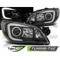 Fanali Posteriori Nero per Subaru Impreza Ii Gd Gg 2006-2007 (Cod. TT-LPSU06)