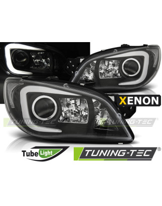 Fanali Posteriori Nero per Subaru Impreza Ii Gd Gg Hid 2006-2007 (Cod. TT-LPSU08)