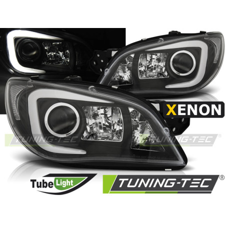 Fanali Posteriori Nero per Subaru Impreza Ii Gd Gg Hid 2006-2007 (Cod. TT-LPSU08)
