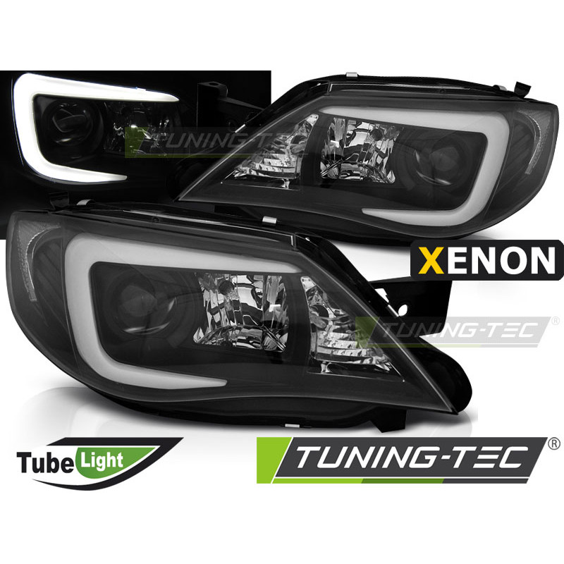Fanali Posteriori Nero per Subaru Impreza Iii Gh Ge Hid 2007-2012 (Cod. TT-LPSU12)