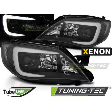 Fanali Posteriori Nero per Subaru Impreza Iii Gh Ge Hid 2007-2012 (Cod. TT-LPSU12)
