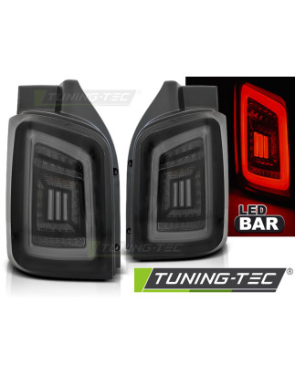 Fanali Posteriori LED Nero per Volkswagen T5 /10-15 04/2003-2009 (Cod. TT-LDVWH5)