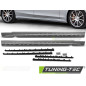 Minigonne Laterali Nero per Mercedes-Benz S-class W222 Long Version 2013-2020 (Cod. TT-PGME07)
