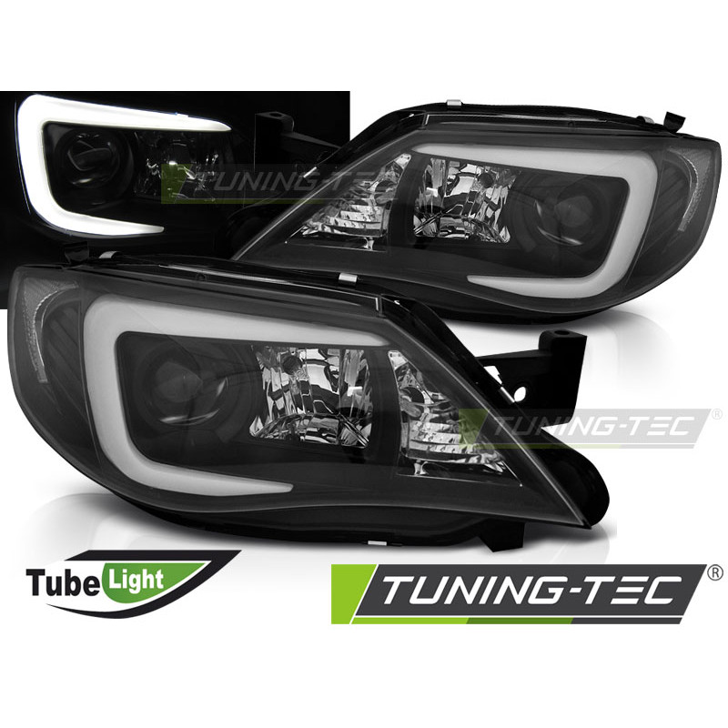 Fanali Posteriori Nero per Subaru Impreza Iii Gh Ge 2007-2012 (Cod. TT-LPSU10)