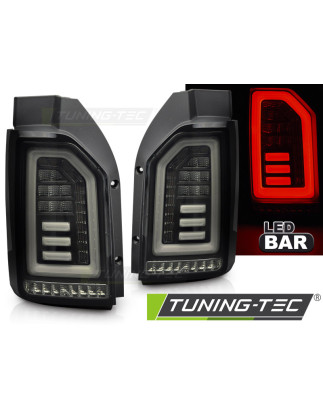 Fanali Posteriori LED Nero per Volkswagen Transporter T6 2015-2019 (Cod. TT-LDVWH9)
