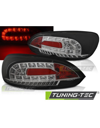Fanali Posteriori LED Nero per Volkswagen Scirocco Iii 2008-04/2014 (Cod. TT-LDVWI4)