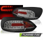 Fanali Posteriori LED Nero per Volkswagen Scirocco Iii 2008-04/2014 (Cod. TT-LDVWI4)