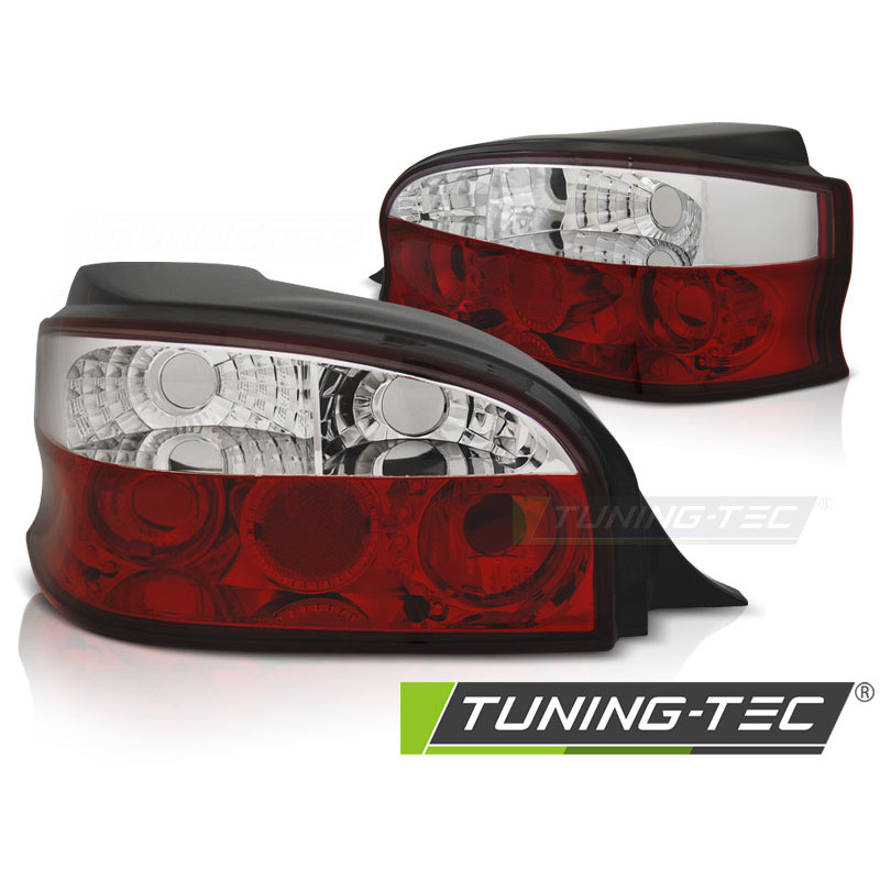 Fanali Posteriori Rosso/bianco per Citroën Saxo 1996-1999 (Cod. TT-LTCI01)
