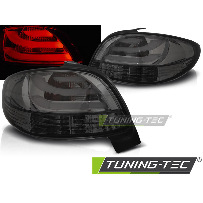 Fanali Posteriori LED per Peugeot 206 Dal 10/1998 (Cod. TT-LDPE22)