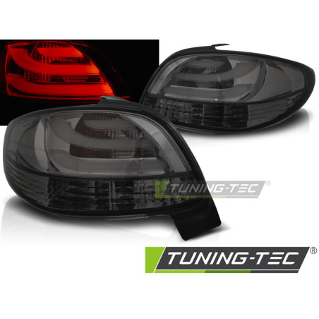 Fanali Posteriori LED per Peugeot 206 Dal 10/1998 (Cod. TT-LDPE22)